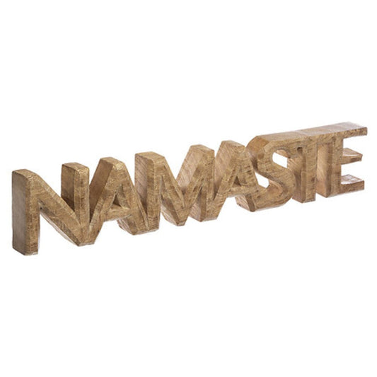 Alpha 55 Mot à poser "Namaste" en bois