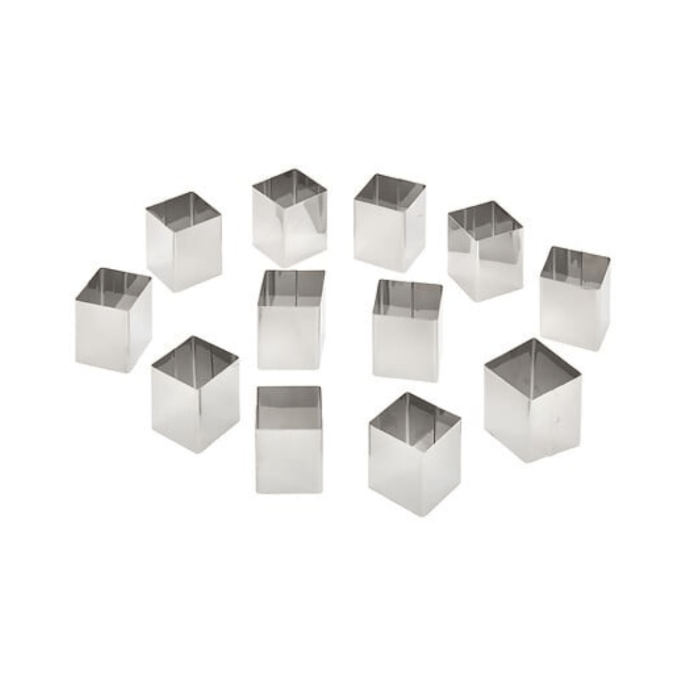 Alpha 55 Moule pâtisserie réglable chiffres lettres en inox