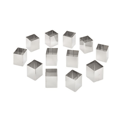 Alpha 55 Moule pâtisserie réglable chiffres lettres en inox