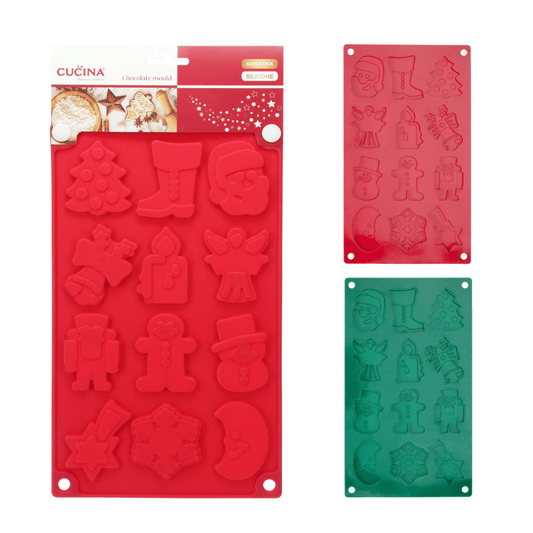 Alpha 55 Moule silicone décor Noël – Formes festives