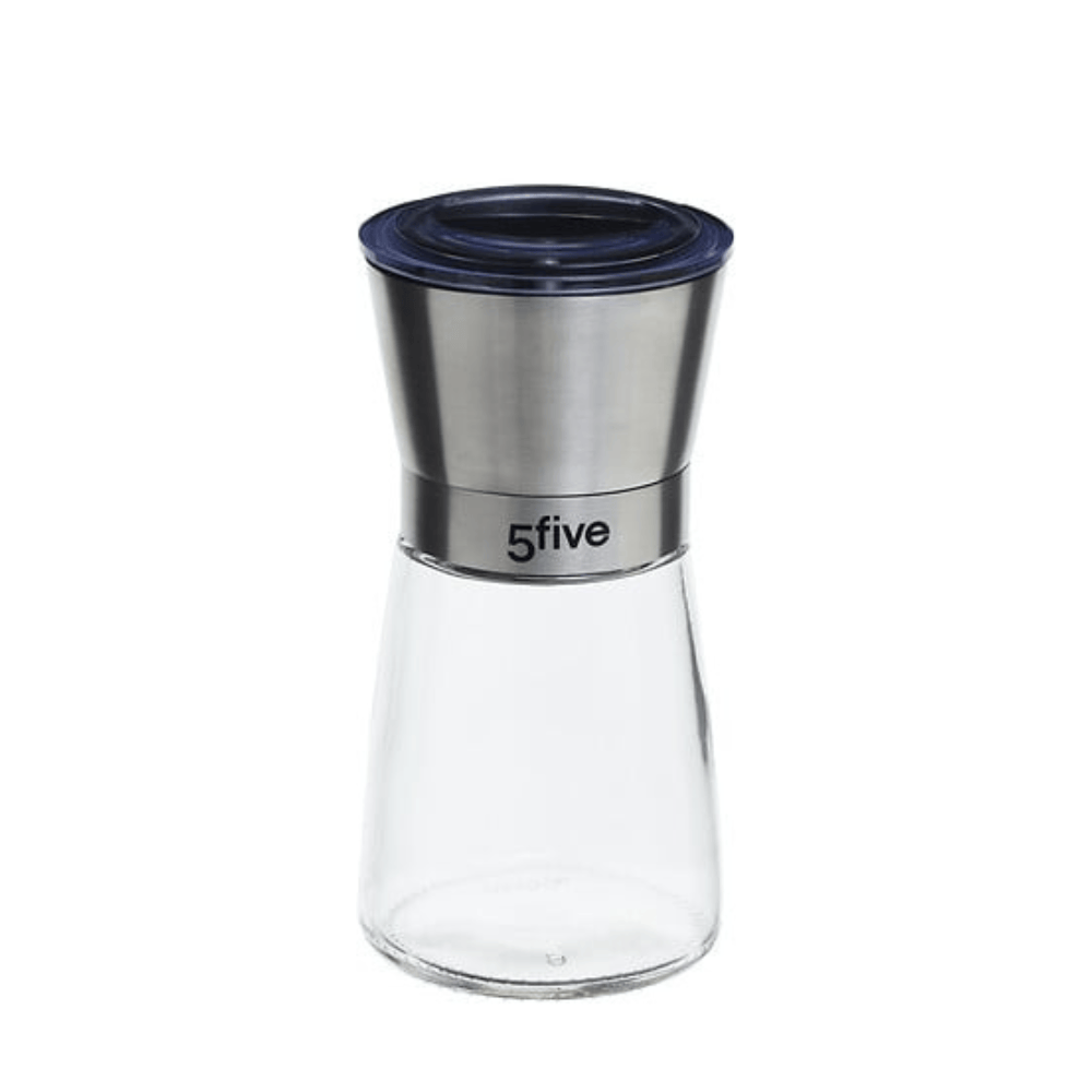 Alpha 55 Moulin à épices en verre et inox avec display