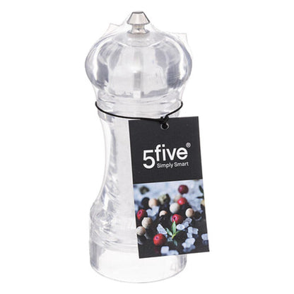 Alpha 55 Moulin à Poivre Acrylique – Transparent & Réglable