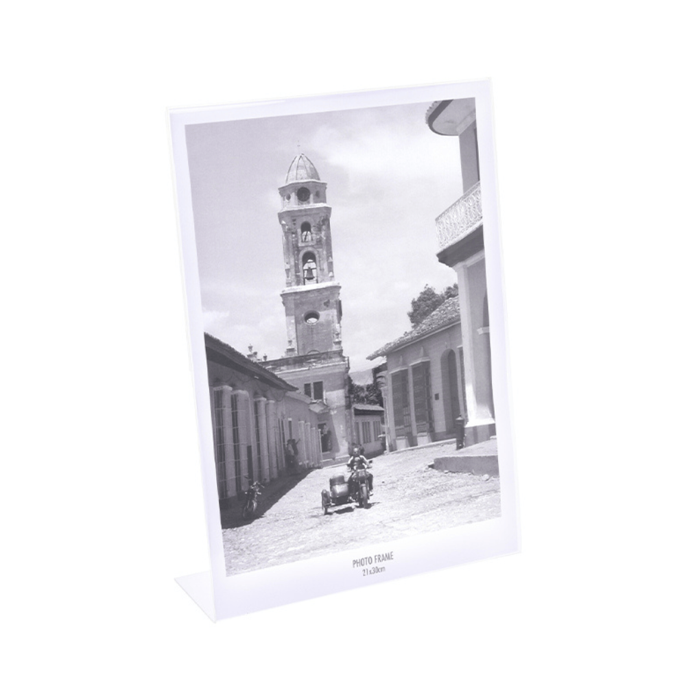 Alpha 55 Moyen Cadre Photo en Plastique Transparent