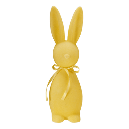 Alpha 55 Moyen Lapin debout avec nœud satin – Déco Pâques