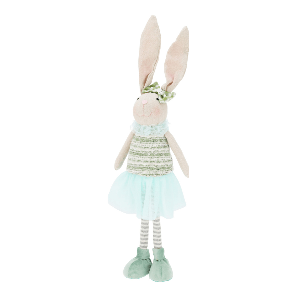 Alpha 55 Moyen Lapin debout jupe tulle – Décoration Pâques