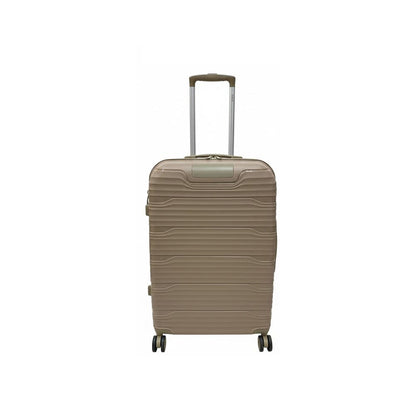 Alpha 55 Moyenne Trolley beige 8 roues – Valise maniable et élégante