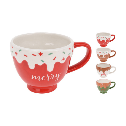 Alpha 55 Mug de Noël en céramique – ambiance festive et chaleureuse