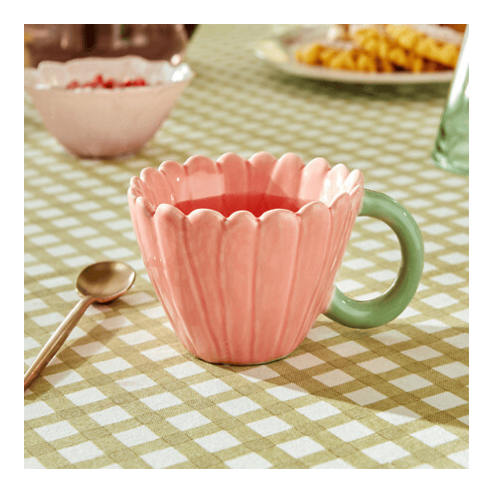 Alpha 55 Mug Fleur de Rose 22cl design floral élégant