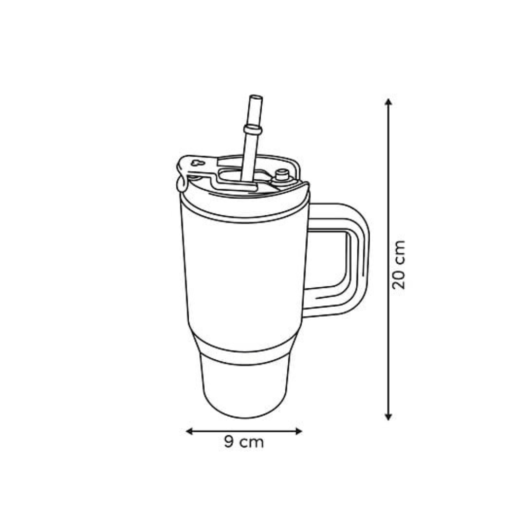 Alpha 55 Mug Isotherme Alex 0,6 L en Inox