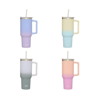 Alpha 55 Mug Isotherme en Inox Tie'n Dye 1,2 L avec Poignée