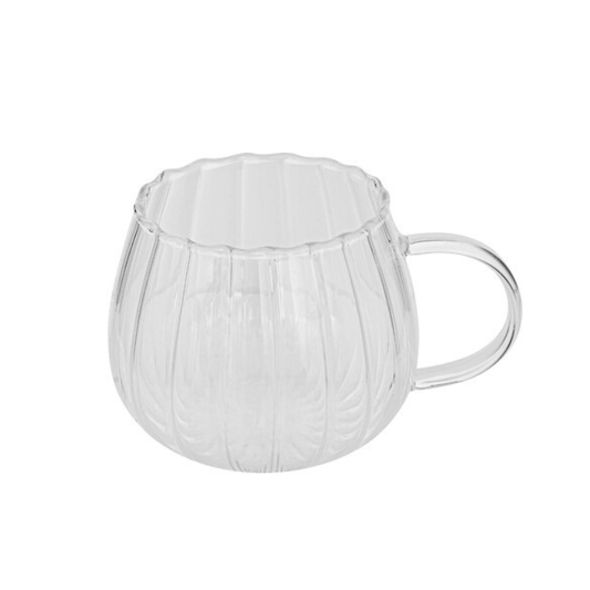 Alpha 55 Mug Pumpkin 35 cl en verre transparent