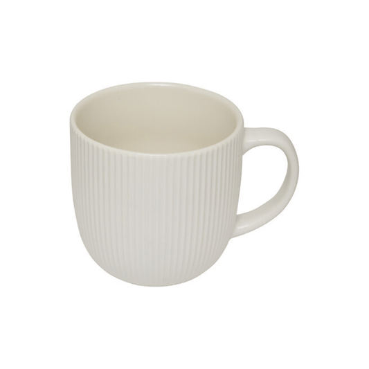 Alpha 55 Mug Strata 36 cl blanc grande capacité élégant
