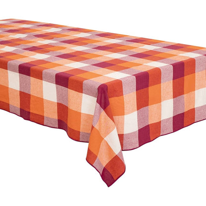 Alpha 55 Nappe à carreaux en coton "family Corner"