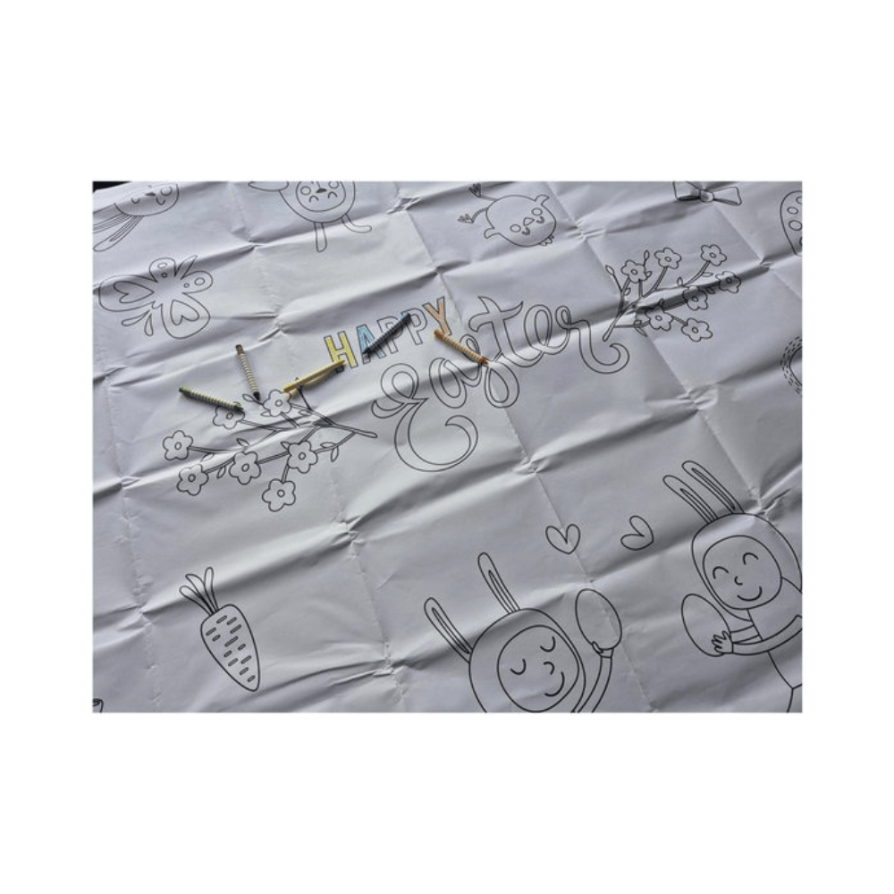Alpha 55 Nappe à colorier avec 5 crayons – Activité enfants