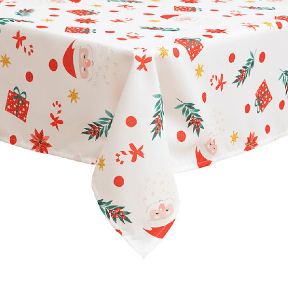 Alpha 55 Nappe Anti-Tache Imprimée Père-Noël – Déco Festive