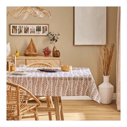 Alpha 55 Nappe Anti-Tâche Océania Terracotta Élégante
