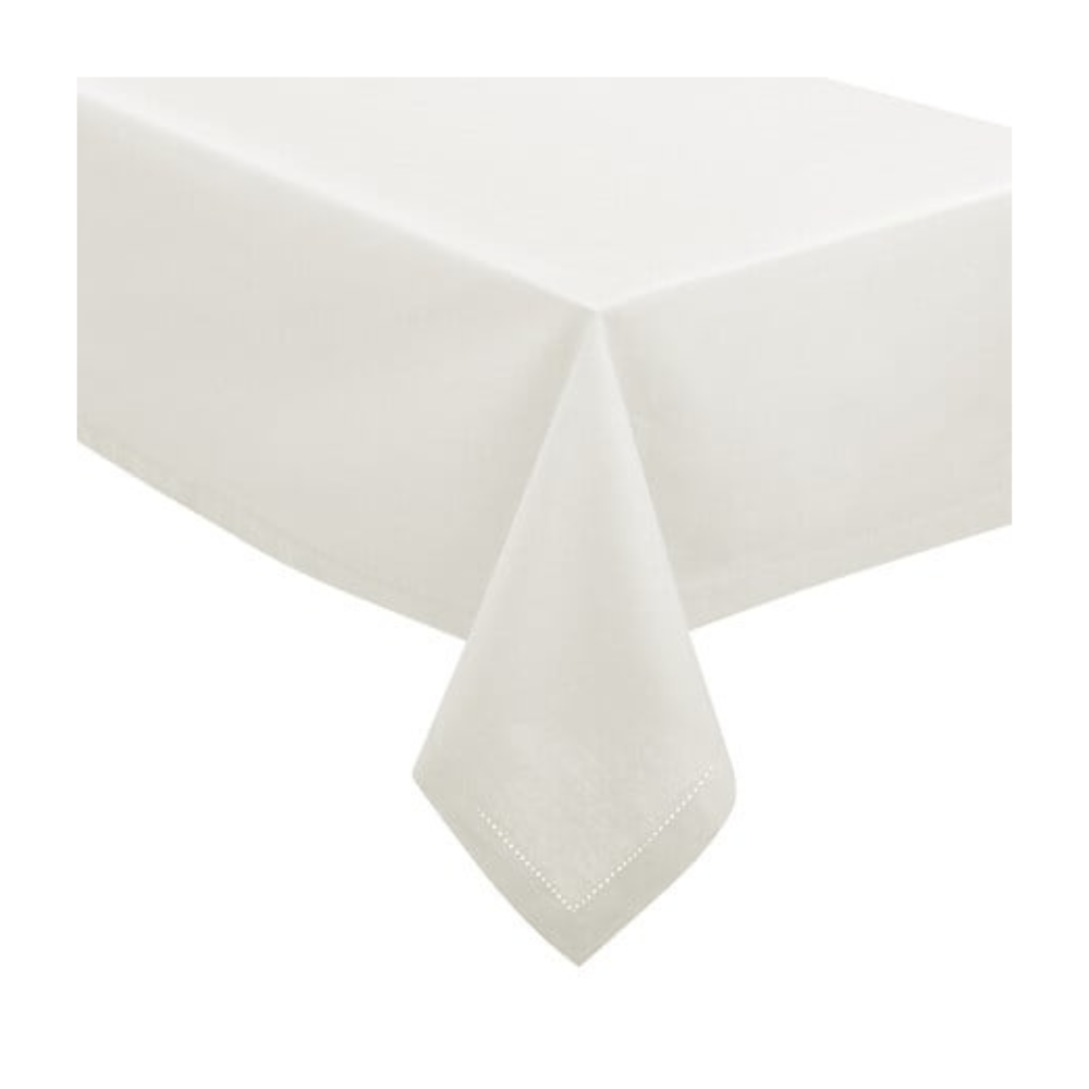 Alpha 55 Nappe Chambray Jane 140 x 240 cm Blanc