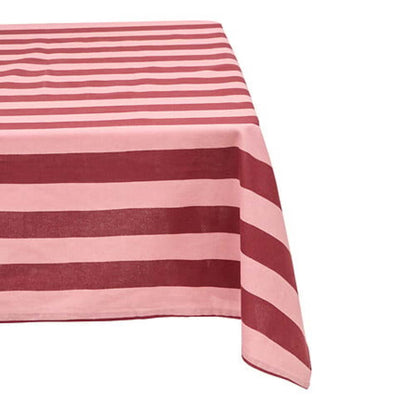 Alpha 55 Nappe Chéri en coton rouge carmin – Élégante & imprimée