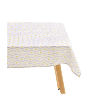 Alpha 55 Nappe Fruity 140 x 240 cm Coton Slub Blanc
