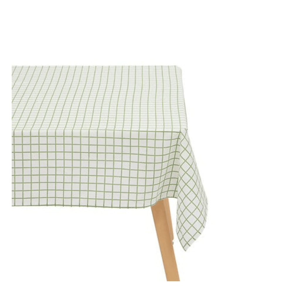 Alpha 55 Nappe Garrigue 140 x 240 cm Coton Slub Blanc