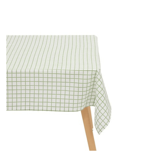 Alpha 55 Nappe Garrigue 140 x 240 cm Coton Slub Blanc