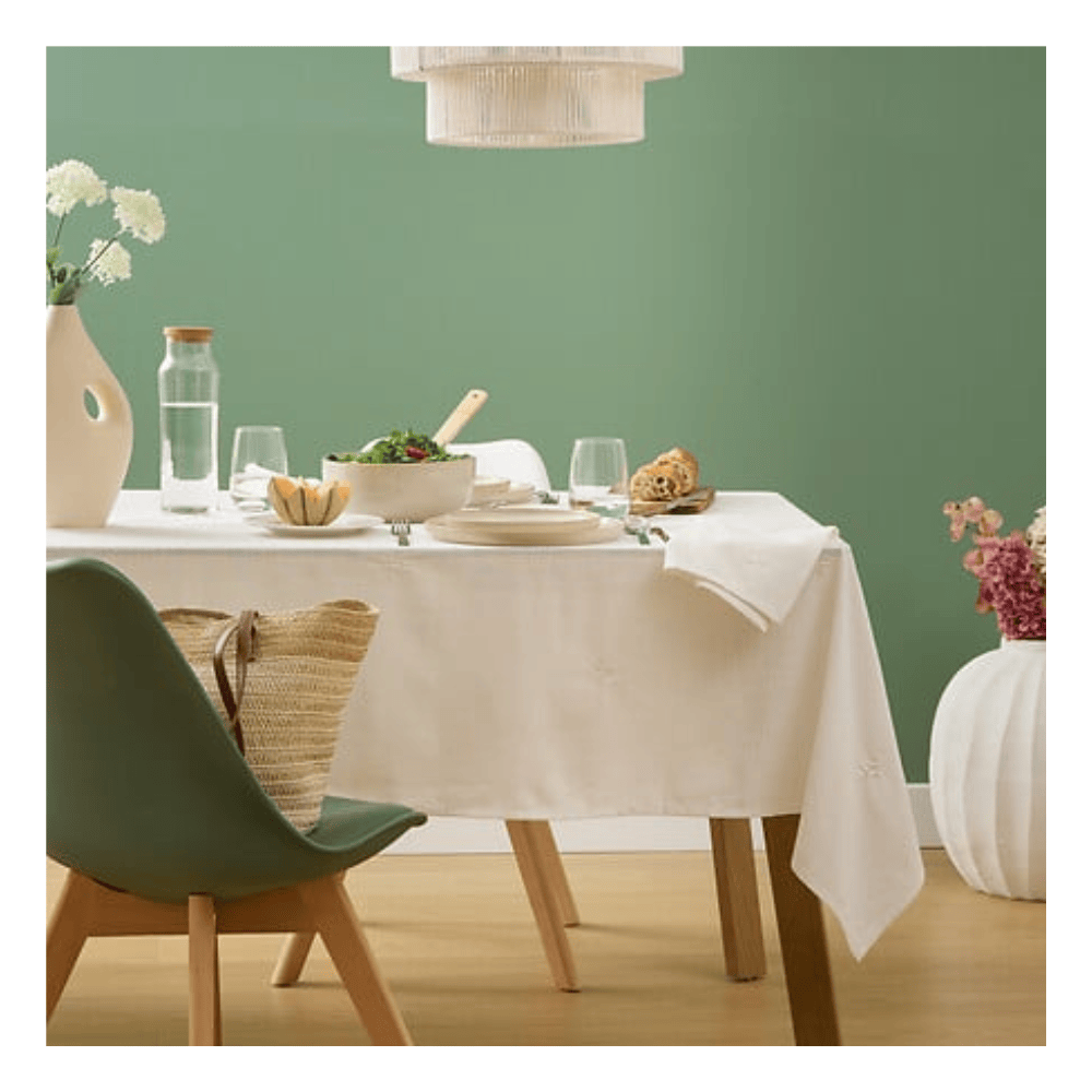 Alpha 55 Nappe Joy en Coton Slub Blanc Élégante