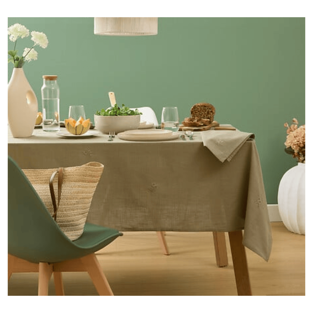 Alpha 55 Nappe Joy en coton Slub Kaki Élégante