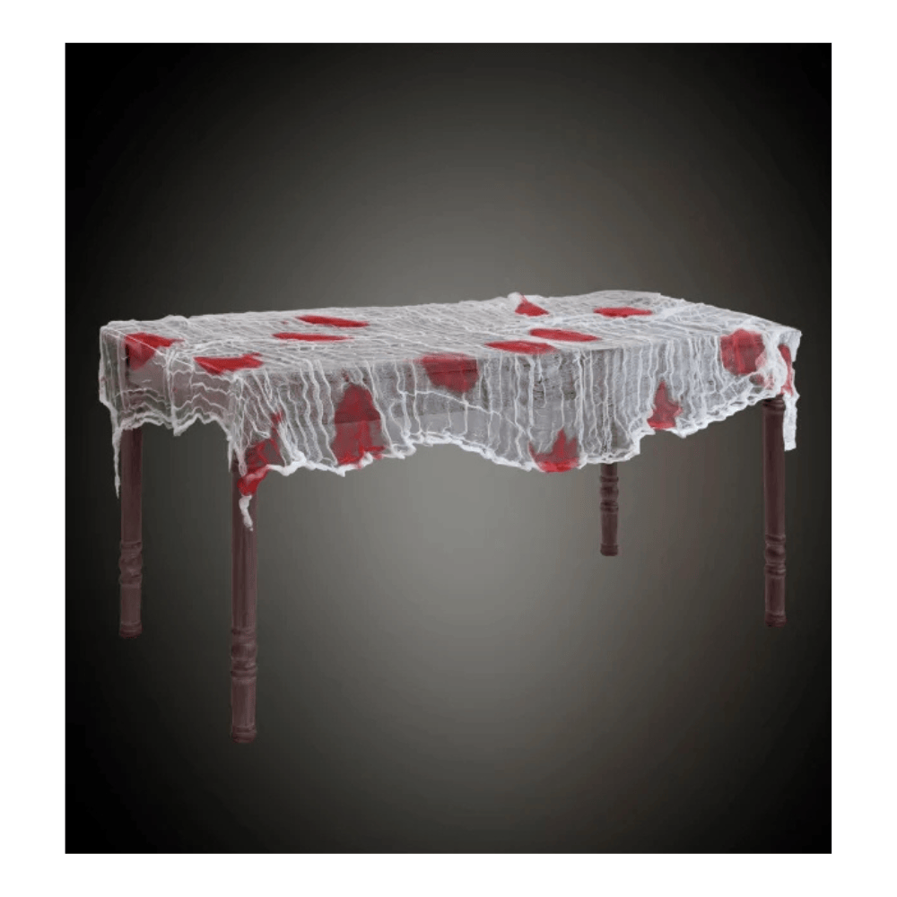 Alpha 55 Nappe Lambeaux Effet Sang 180 x 80 cm Halloween