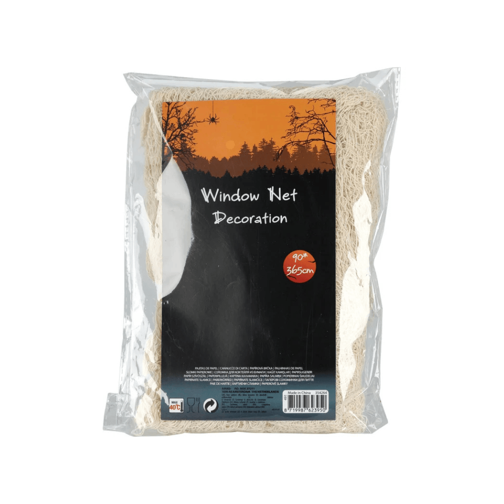 Alpha 55 Nappe Lambeaux Halloween 160 x 215 cm Blanche
