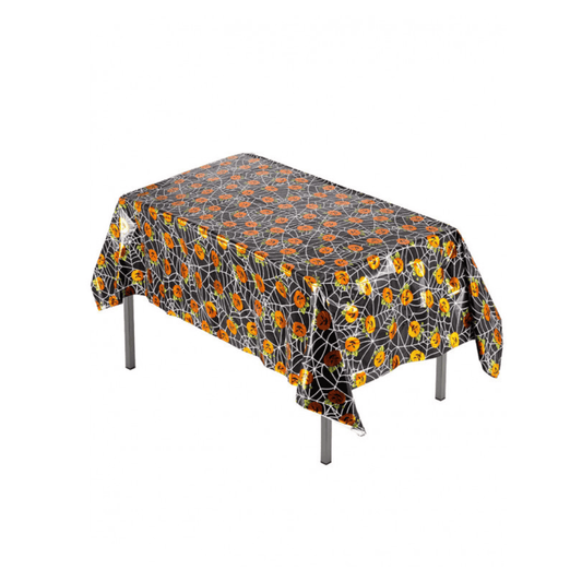 Alpha 55 Nappe Métallisée Imprimée Noire 137 x 275 cm