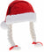 Alpha 55 Noël, accessoires : Bonnet de mère-noël avec tresses rouge 44 cm