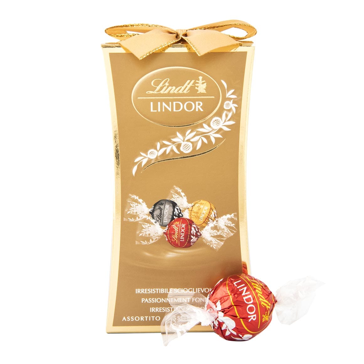 Noël, Chocolat assortiment Passionnément Fondant 75G LINDOR LINDT