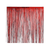 Alpha 55 Noël, déco à suspendre : Guirlande lametta droit rouge 50 x 50 cm