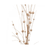 Alpha 55 Noël, déco : Branche de roseau avec billes dorées 95 x 5 x 5 cm