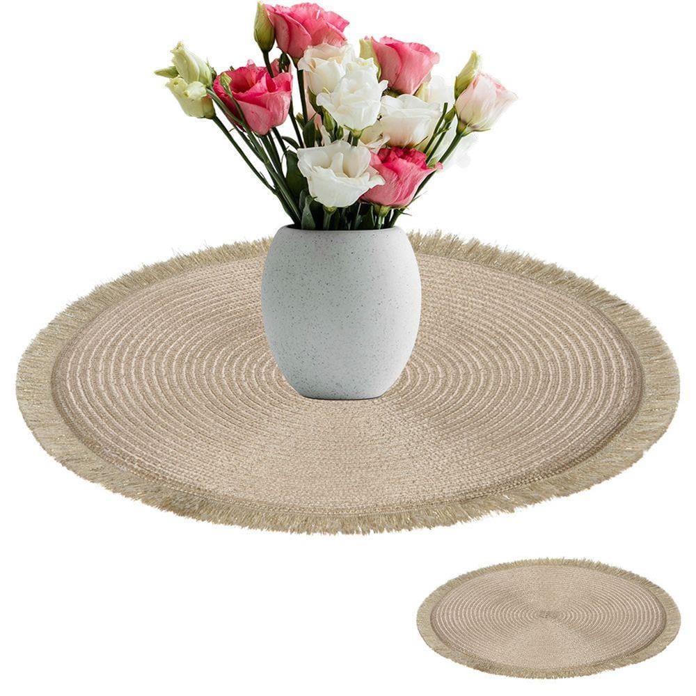 Alpha 55 Noël, déco table : Set de table tressé diam 35 cm