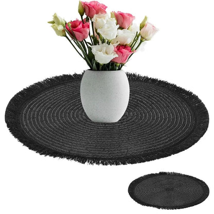 Alpha 55 Noël, déco table : Set de table tressé diam 35 cm