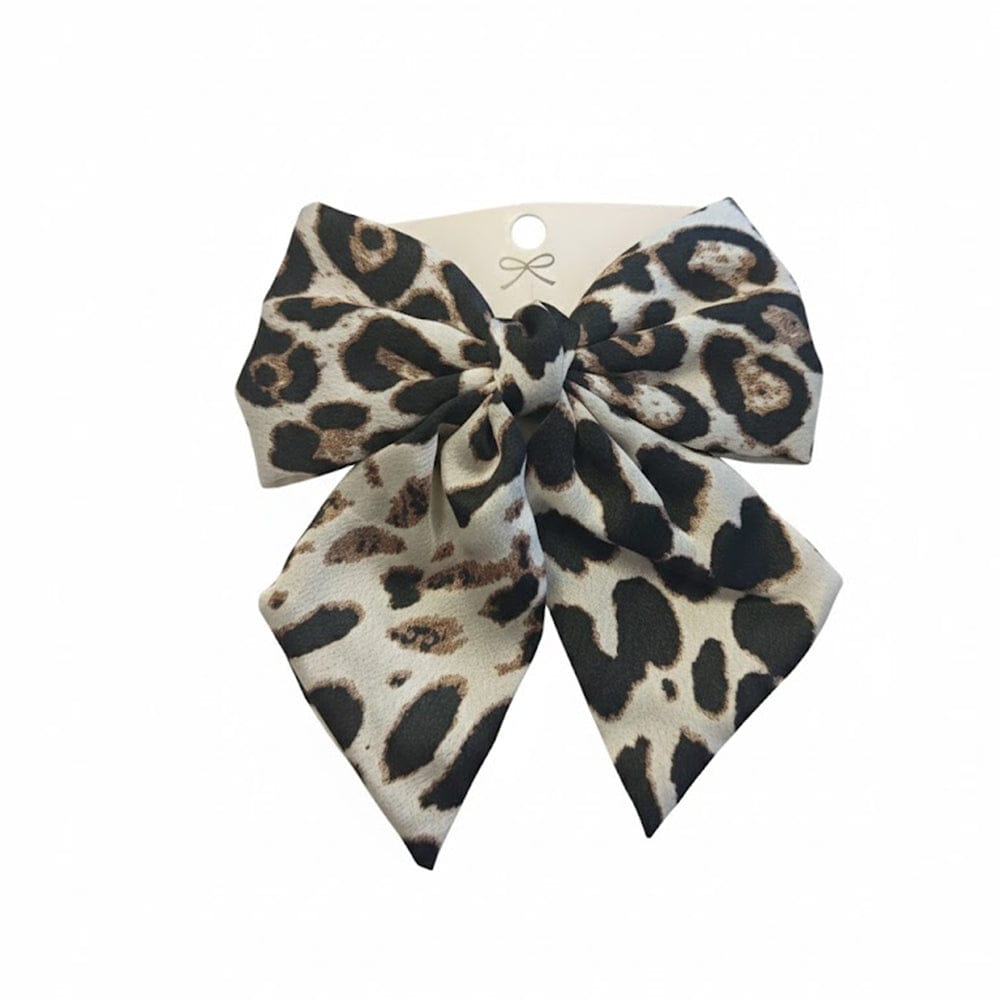 Alpha 55 Nœud tissu animal – Accessoire cheveux tendance