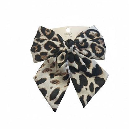 Alpha 55 Nœud tissu animal – Accessoire cheveux tendance