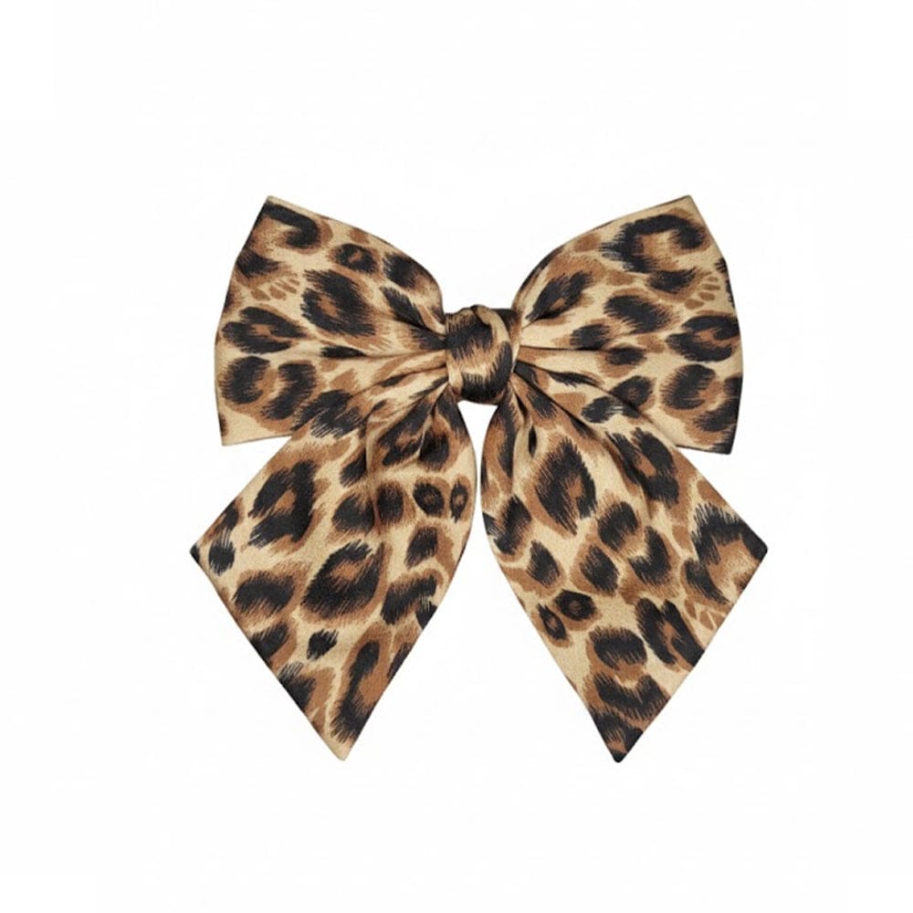 Alpha 55 Nœud tissu animal – Accessoire cheveux tendance