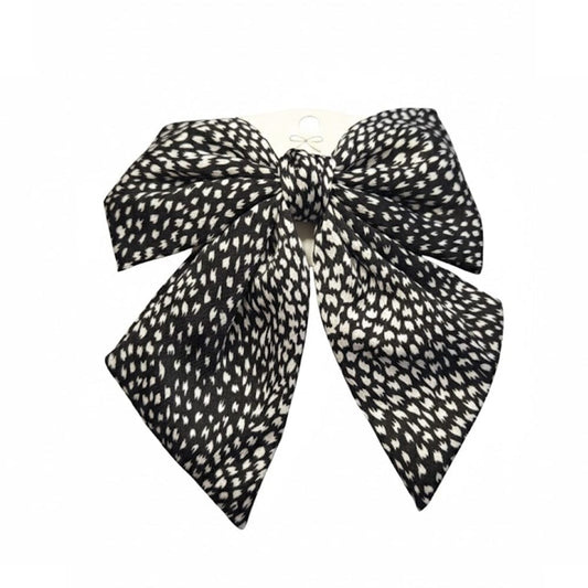 Alpha 55 Nœud tissu animal – Accessoire cheveux tendance