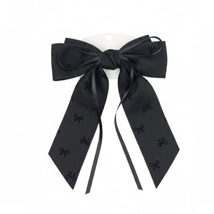 Alpha 55 Nœud tissu double nœuds – Accessoire cheveux élégant