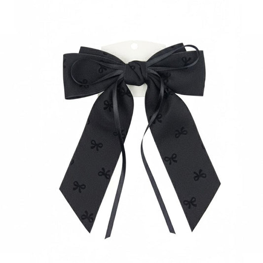 Alpha 55 Nœud tissu double nœuds – Accessoire cheveux élégant