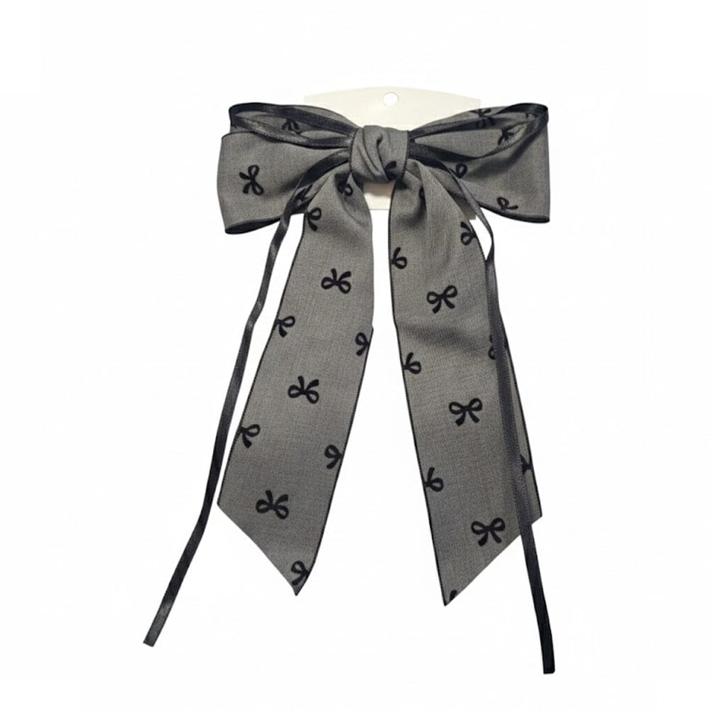 Alpha 55 Nœud tissu double nœuds – Accessoire cheveux élégant