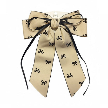 Alpha 55 Nœud tissu double nœuds – Accessoire cheveux élégant
