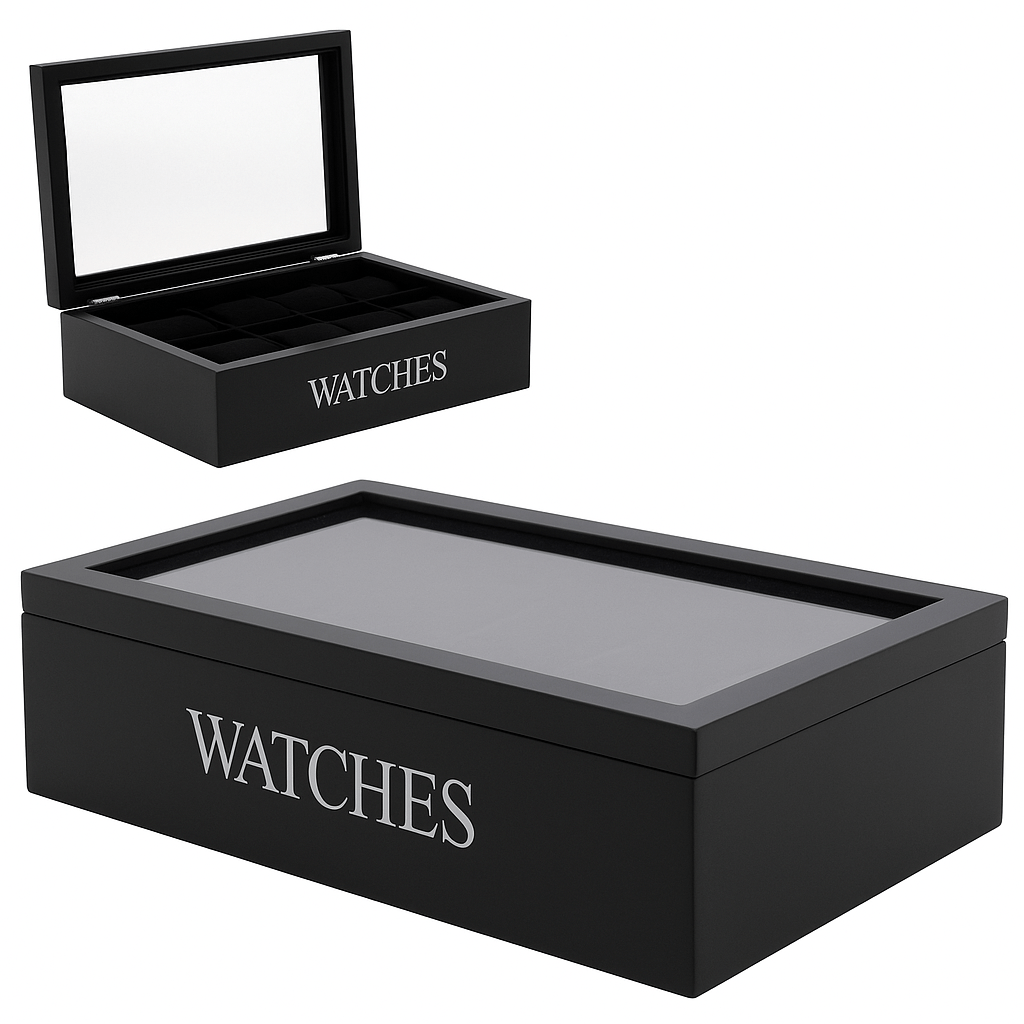 Alpha 55 Noir Boîte à montres