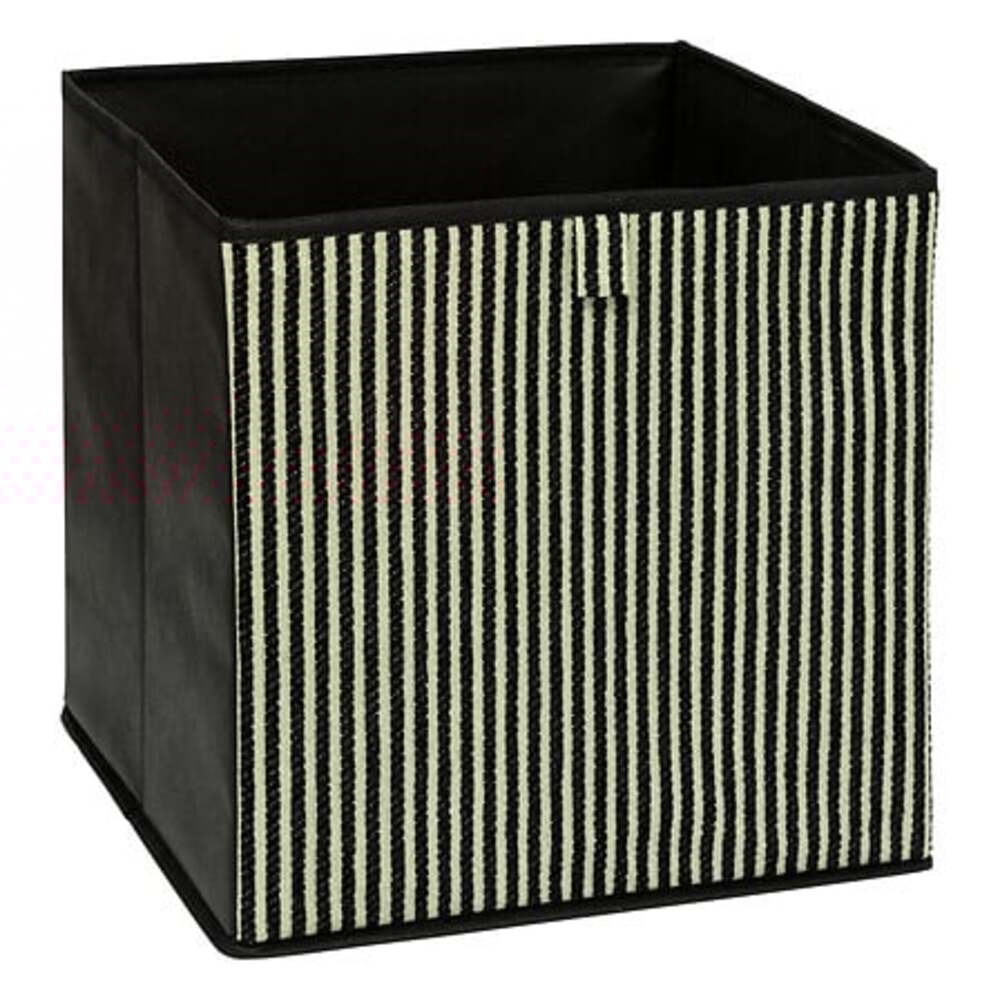Alpha 55 Noir Boîte de rangement Cotty en carton pratique