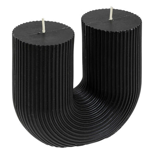 Alpha 55 Noir Bougie U Demi – Design Moderne & Élégant
