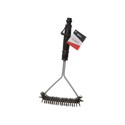 Alpha 55 Noir Brosse triangle pour barbecue