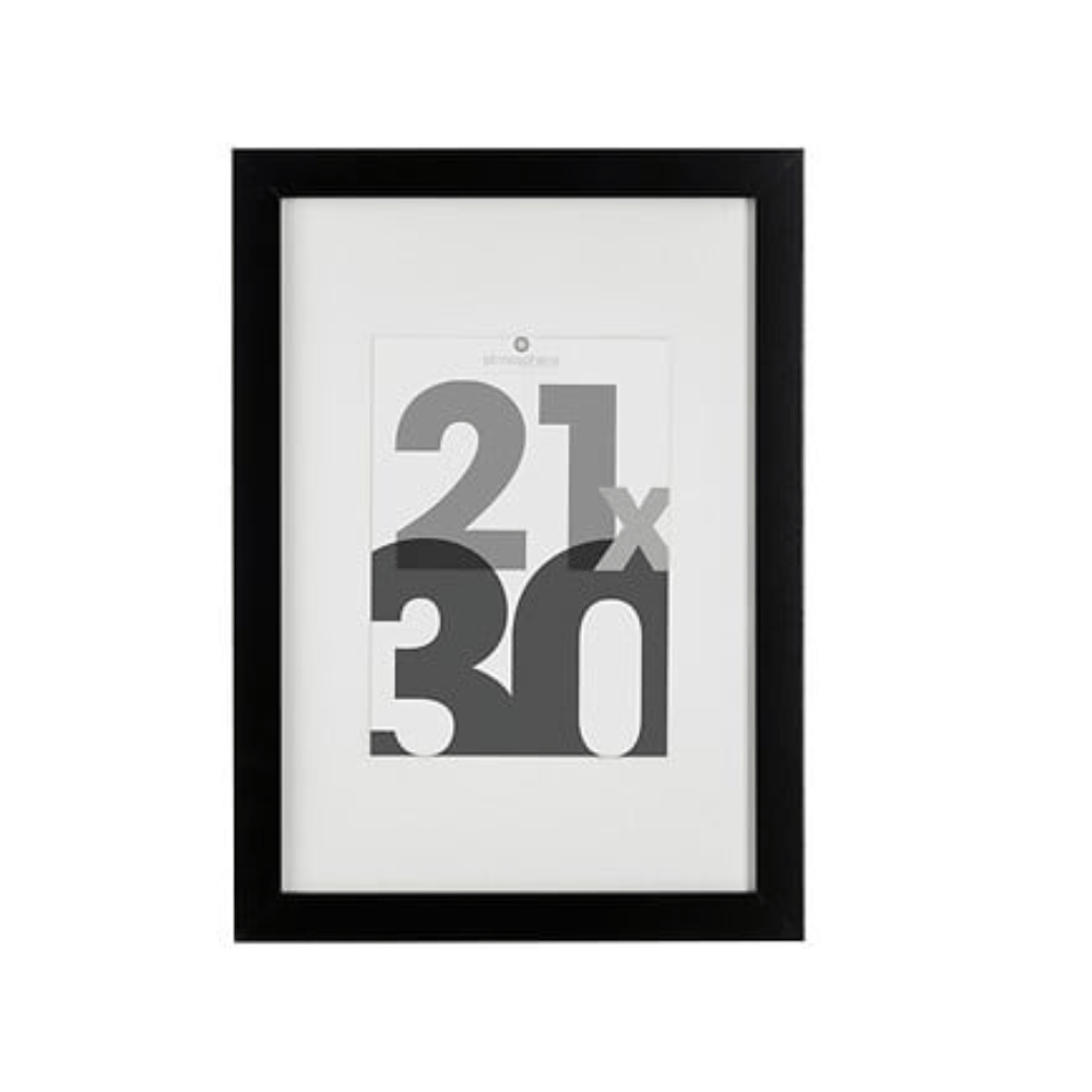 Alpha 55 Noir Cadre Photo Éva 21 x 30 cm