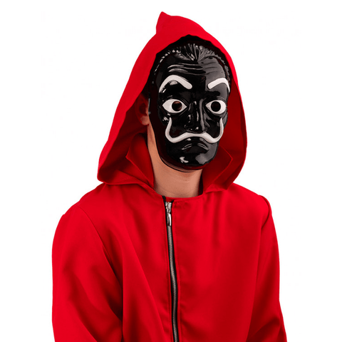 Alpha 55 Noir et blanc Halloween masque Dali
